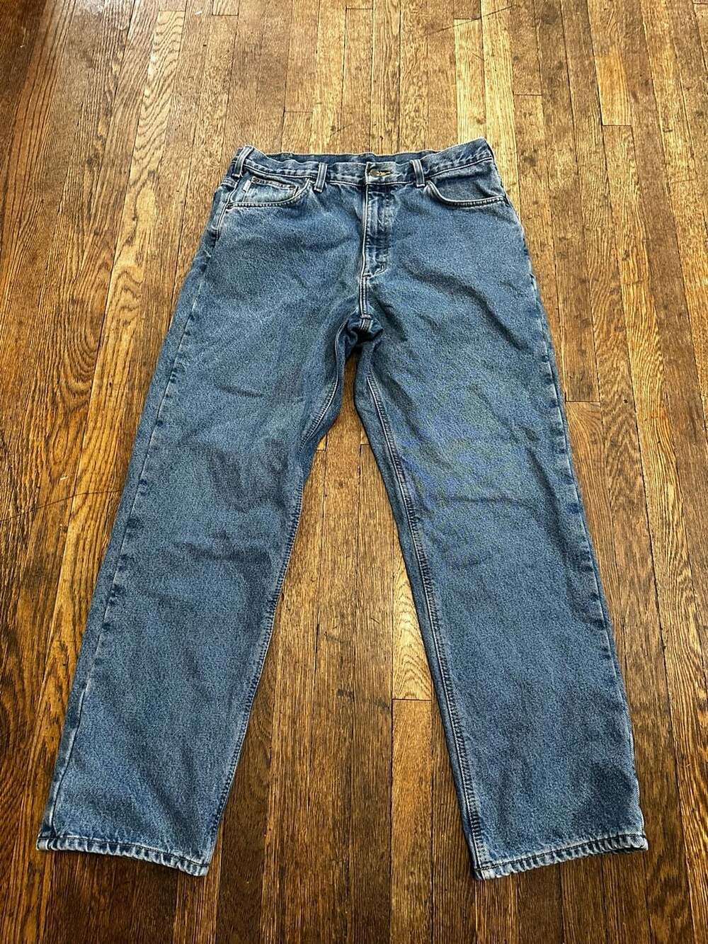 Carhartt B172 DST Flannel Lined Relaxed Fit Jeans 36x32